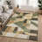 Premium Machine Washable Mayfield AMF2365 Geometric Rug-815385860-815385857