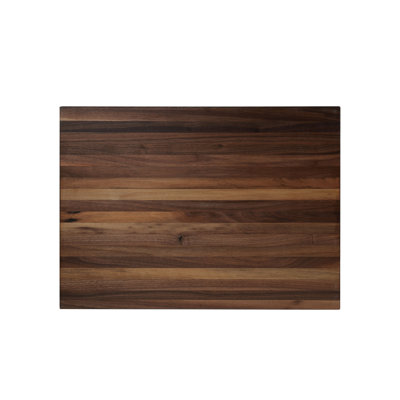 CONSDAN Wood Cutting Board, Black Walnut