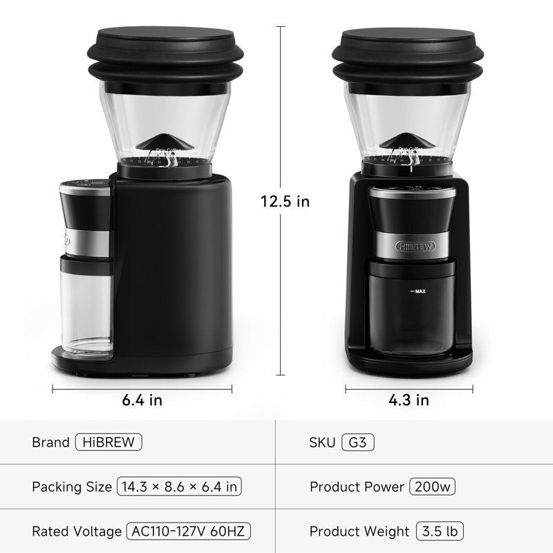 HiBREW Coffee Grinder
