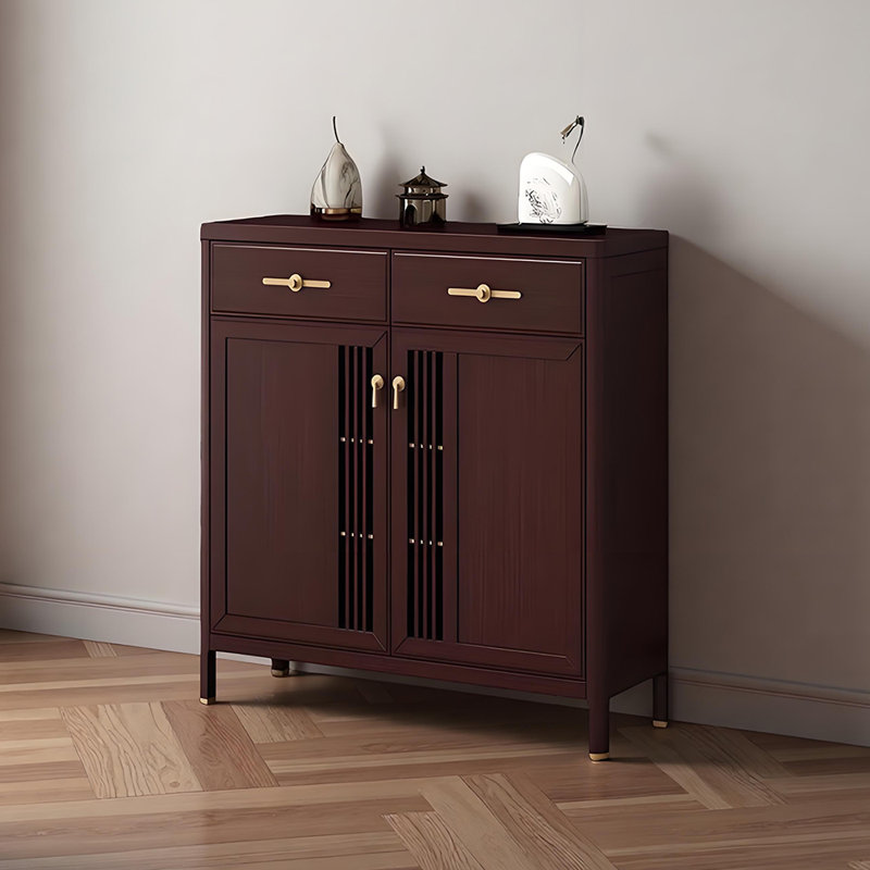 Classic and practical storage shoe cabinet, 38.58" H x 31.5" W x 13.39" D