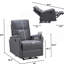 Fauteuil inclinable avec fonction de puissance facile à contrôler les grandes quantités, fauteuil inclinable simple