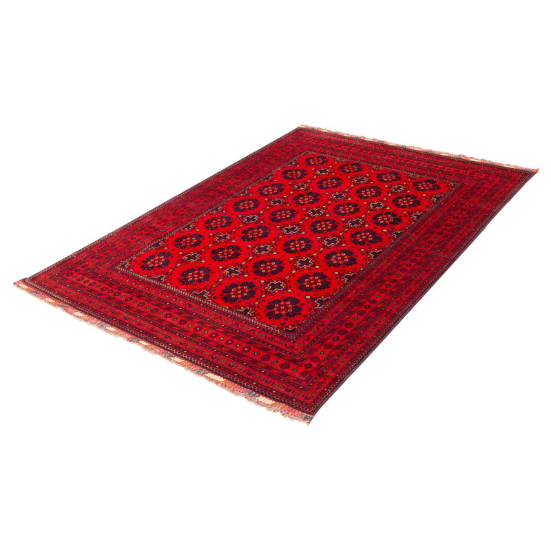 Tapis rouge Finest Esari 6 pi 8 po x 9 pi 10 po
