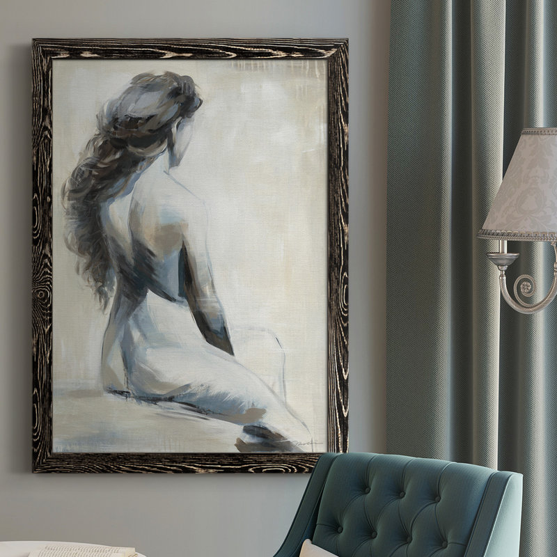 Chanson sur le vent - Reproduction d'un seul cadre photo sur toile, H 37,5 po x l 27,5 po x P 1 po, Noir