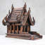 Guardian Spirit Home Teak Spirit House Sculpture