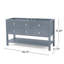 Ensemble de meuble-lavabo double 61 po Nazeeh-1031701769