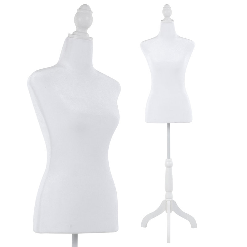 Forme de robe ajustable, Blanc