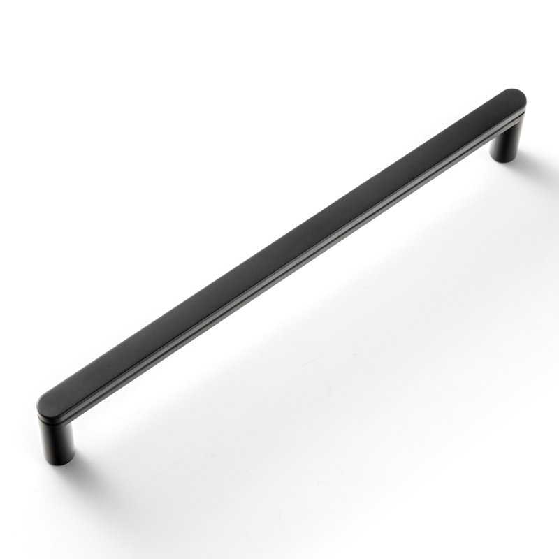 Distressed Sturdy Furniture Bar Pull Multipack, 7 5/6", Black