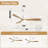 Nicola 52'' 3 - Blade Modern Ceiling Fan with Remote Control and Light Kit-1202746753