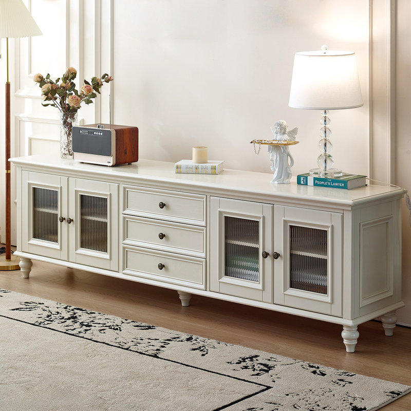 Meuble télé moderne et simple, H 25,59 po x L 17,72 po x l 78,74 po
