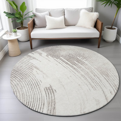 Tapis tourbillon intérieur / extérieur lavable à la machine Suydam ACN2133