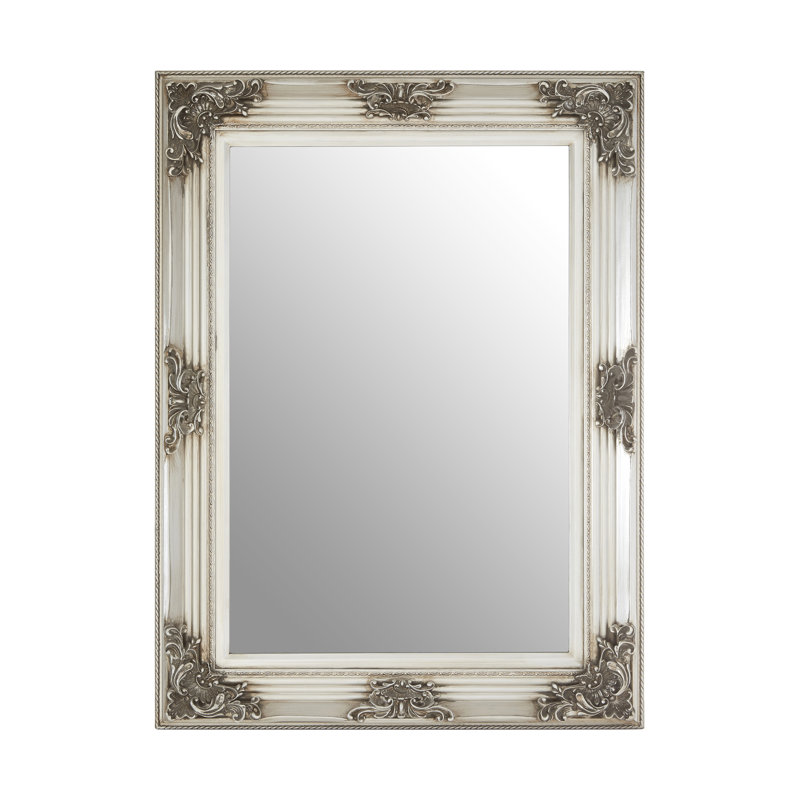 Drane Flat Wall Mirror, Silver