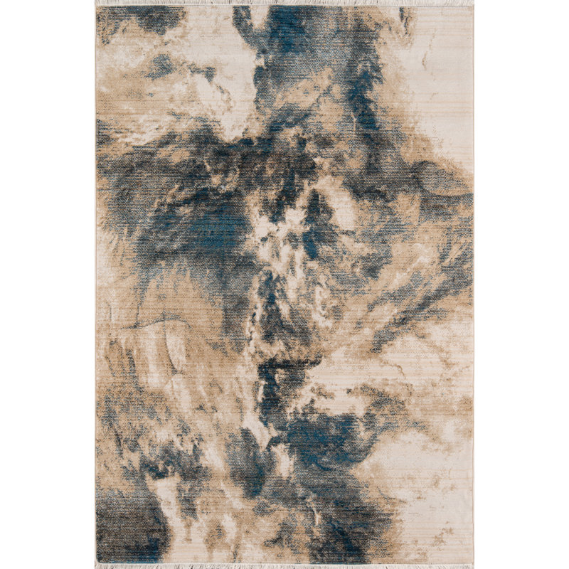 Kinyon Abstract Indoor Rug, Rectangle 2' x 3'