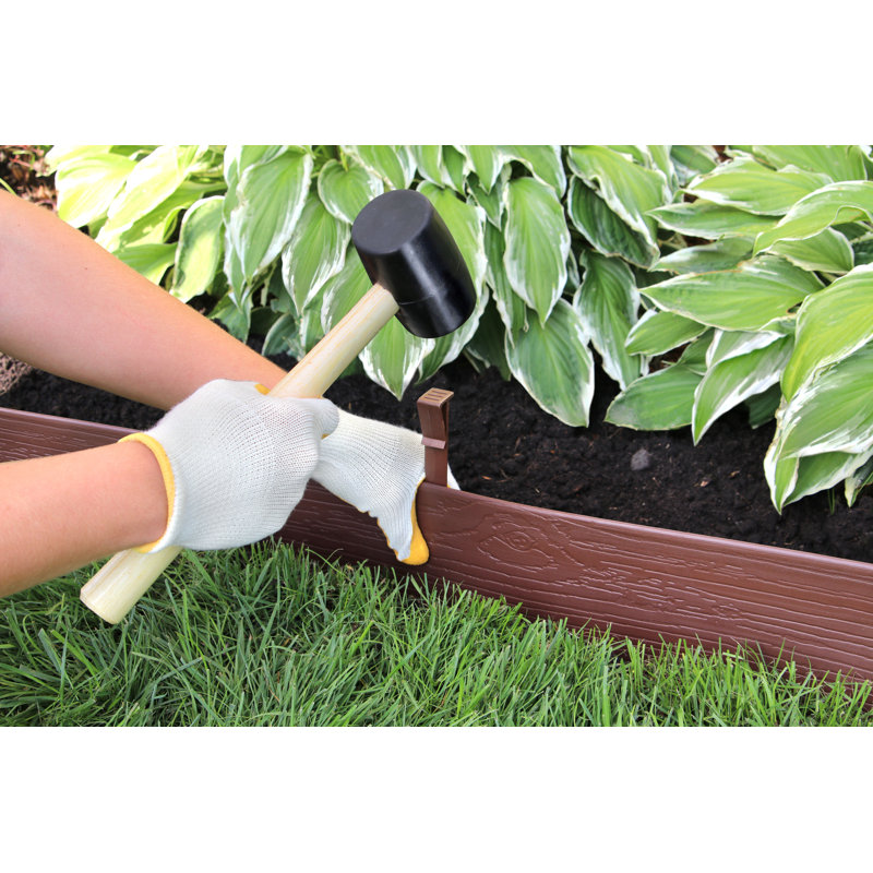 Master Mark 40 ft. Black HDPE Plastic Lawn Edging