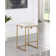Simmerman Upholstered Counter Stool with Metal Frame