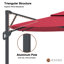 Parasol en porte-à-faux Angelia-956003132