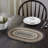 Sawyer Mill Jute Geometric Oval Placemat