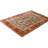 High-Quality Hand-Knotted Grey And Amber Area Rug