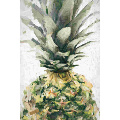 " Pineapple On Gray "
