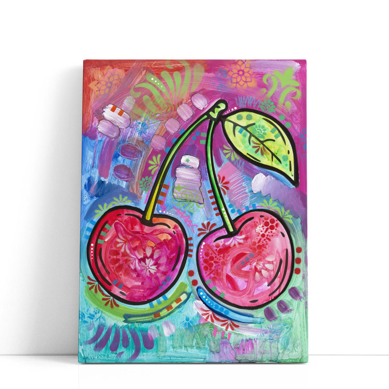 Cherry Time - Canvas Print Wall Art, 40" H x 30" W