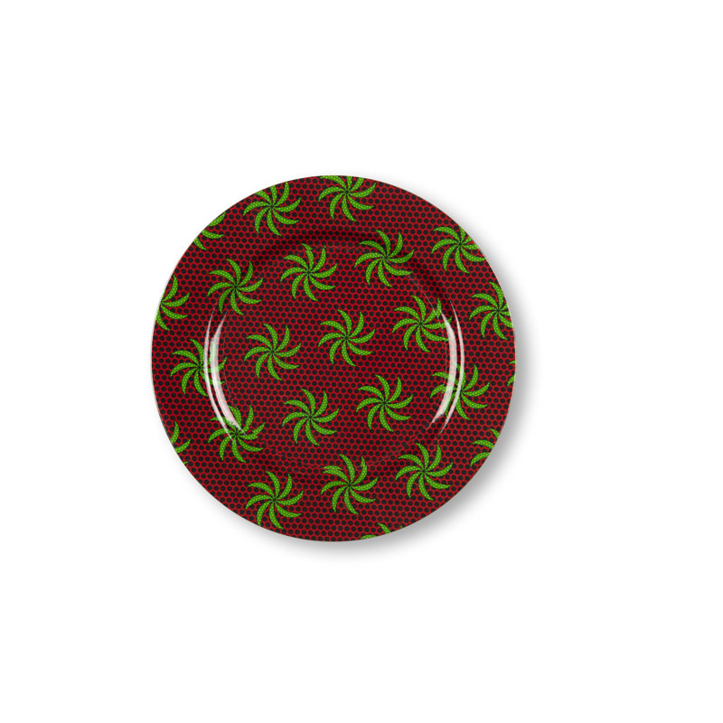 No Pattern Round Placemat