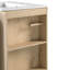 Meuble-lavabo suspendu de 61 cm avec lavabo en céramique