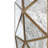 Mini-luminaire suspendu 1 lumière Metropolitan Geo-Gem