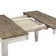 Alohna Extendable Acacia Solid Wood Dining Table