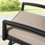 Tabouret de bar 46 po avec coussin Alzado