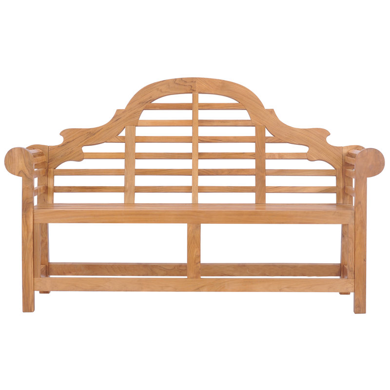 Lutyens Outdoor Teak Bench, Small