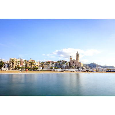 Beautiful Town of Sitges - Photographie sur toile tendue