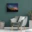 Art mural sur toile tendue - "Wallman Stars" par Royce Bair pour le salon, la chambre à coucher ou le bureau - 14 x 19