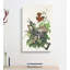Snake Attacking Thrush Birds by John Audubon - Wrapped Canvas Painting-55329858