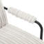 Fauteuil rembourré en velours côtelé Stolle-522972961