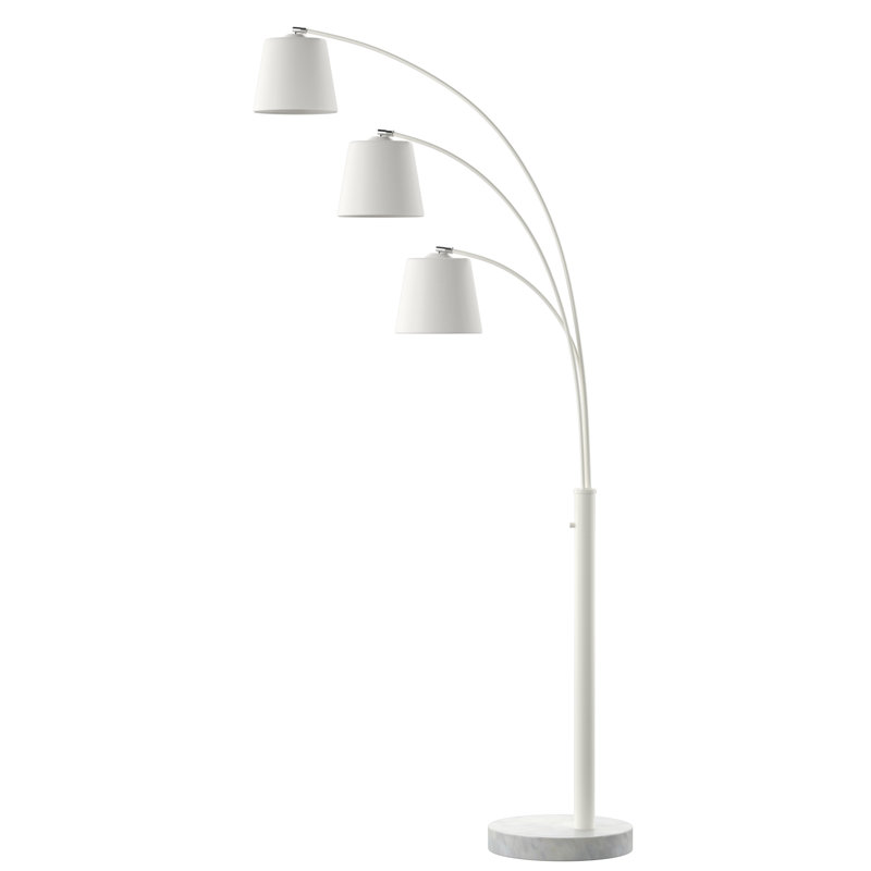 Aada 76.5'' Tree Floor Lamp, E27 Type A 60W, Silver