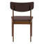 Chaise d'appoint Houser en brun