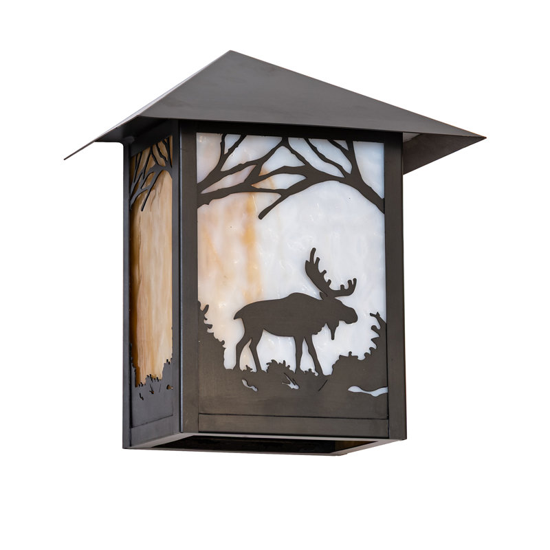 1 - Light Flush Mounted Sconce