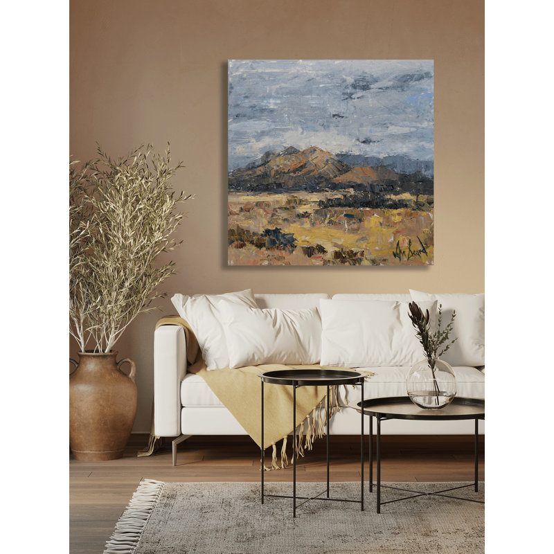 A New Day Has Dawned Print by John Beard, Unframed Canvas, 42" H x 42" W x 3" D