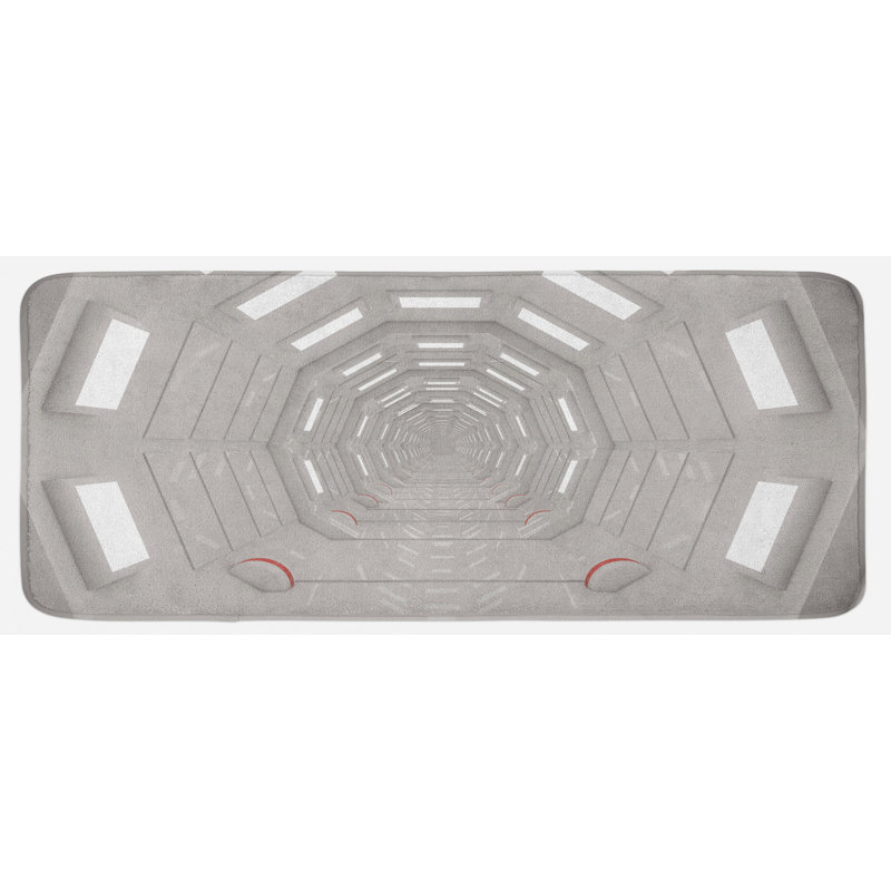 Modern & Contemporary Polyester Kitchen Mat