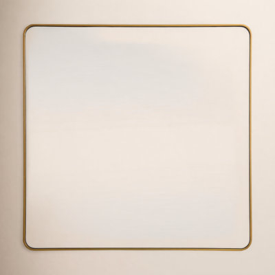 Metal Square Wall Mirror