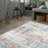 Premium 100% Polyester Area Rug, 6.9 x 10.2 ft | 1850 g/m², 0.2 in Pile Height | Recycled Poly Cotton Underside | Machine Washable at 30°C | Soft, Durable, Eco-Friendly Design for Modern Living Spaces-560394136