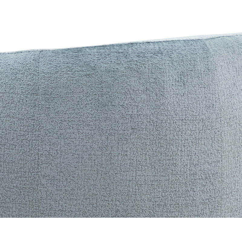 Lounge Chair, Blue Polyester