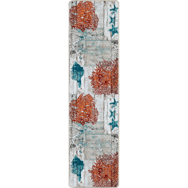 Tapis gris clair Aziz, Tapis de couloir 2 pi x 8 pi