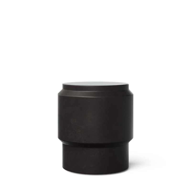 Cassis Accent Stool, Lava Brown