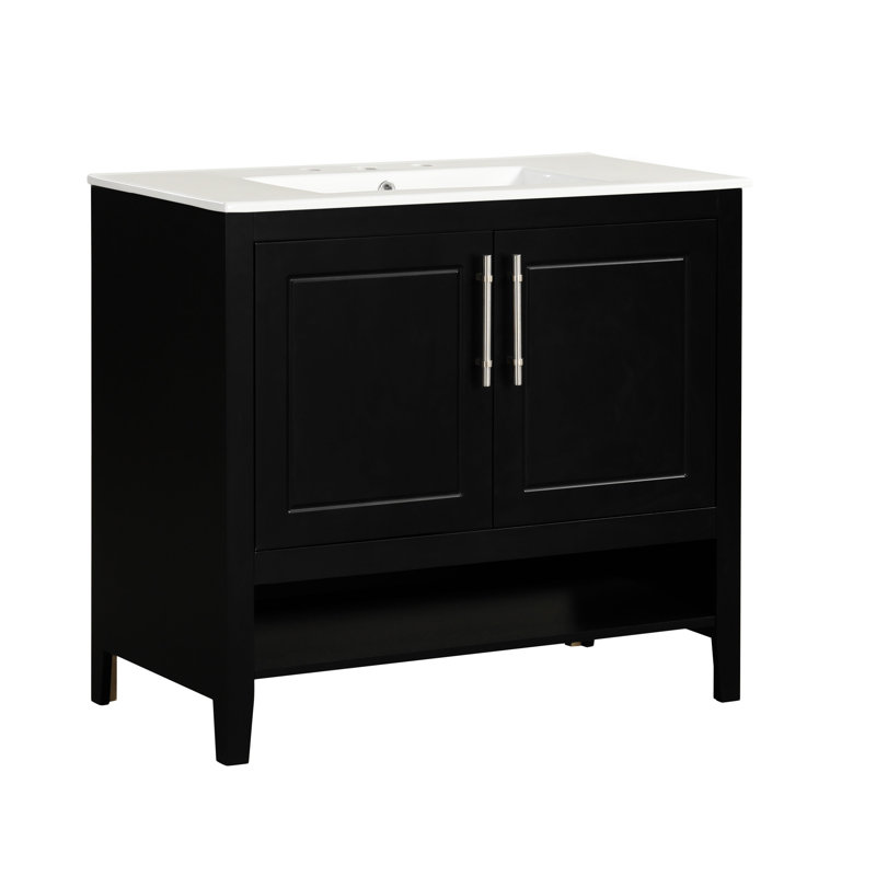 36" Bathroom Vanity With Sink