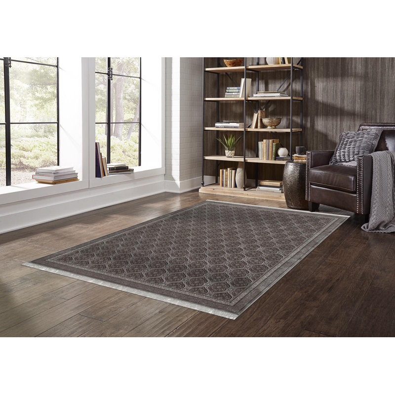 Mallett Geometric Hand Woven Area Rug, Rectangle 195 x 290cm