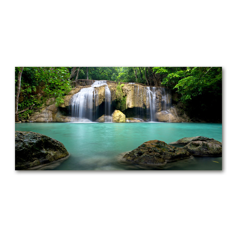 Waterfall - Wrapped Canvas Print