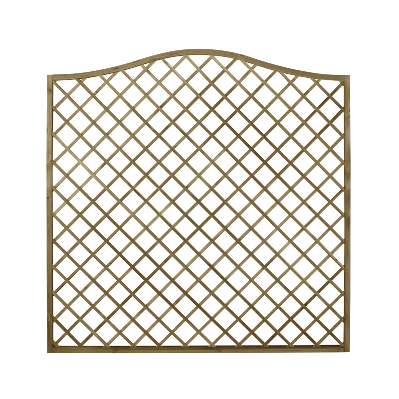 Natural Timber Wood Fence Panels Included, 180cm H x 180cm W x 3cm D