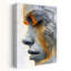 «Golden Profile Elegant Contemporary», art mural-129476569