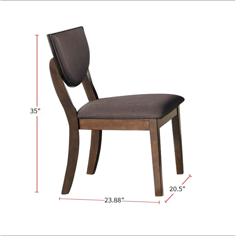 Ensemble de chaises d'appoint de salle à manger 2 pièces