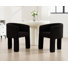 Modern Barrel Dining Chair With Solid Wood Legs, Upholstered Arm Dining Chair, Comfy Side Chair For Living Room/Dining Room